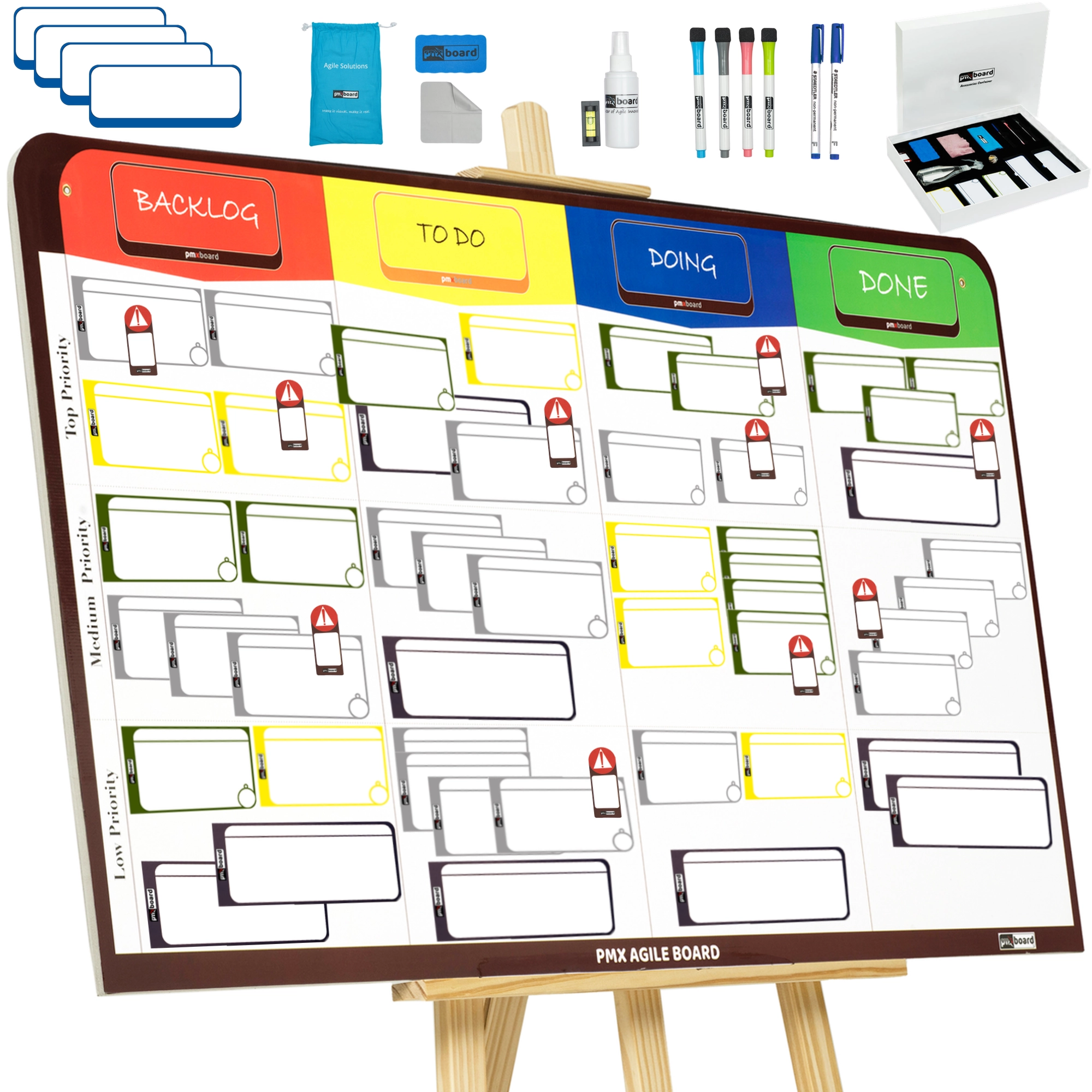 Magnetic Kanban Board Kit