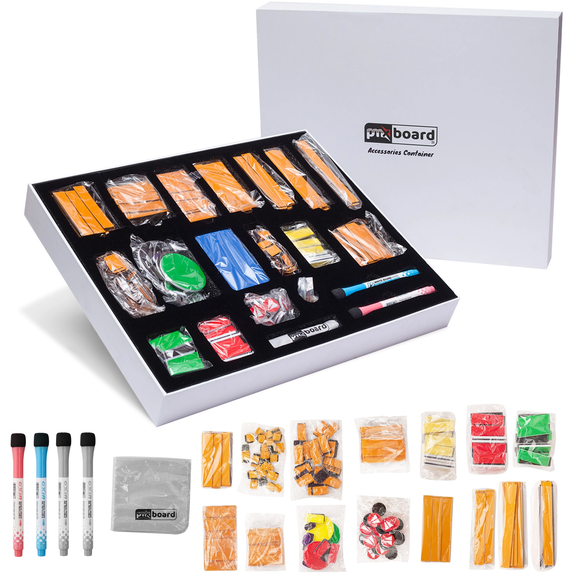 Gantt Chart Magnetic Project Planning Accessory Set – 668 Pieces